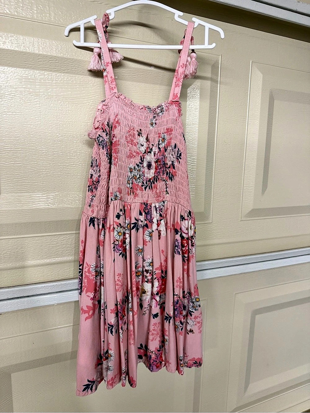 Bcbg Girls Floral Dress in Pink Girls Size 6